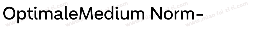 OptimaleMedium Norm字体转换